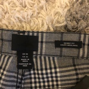 Men’s Plaid Dress Pants